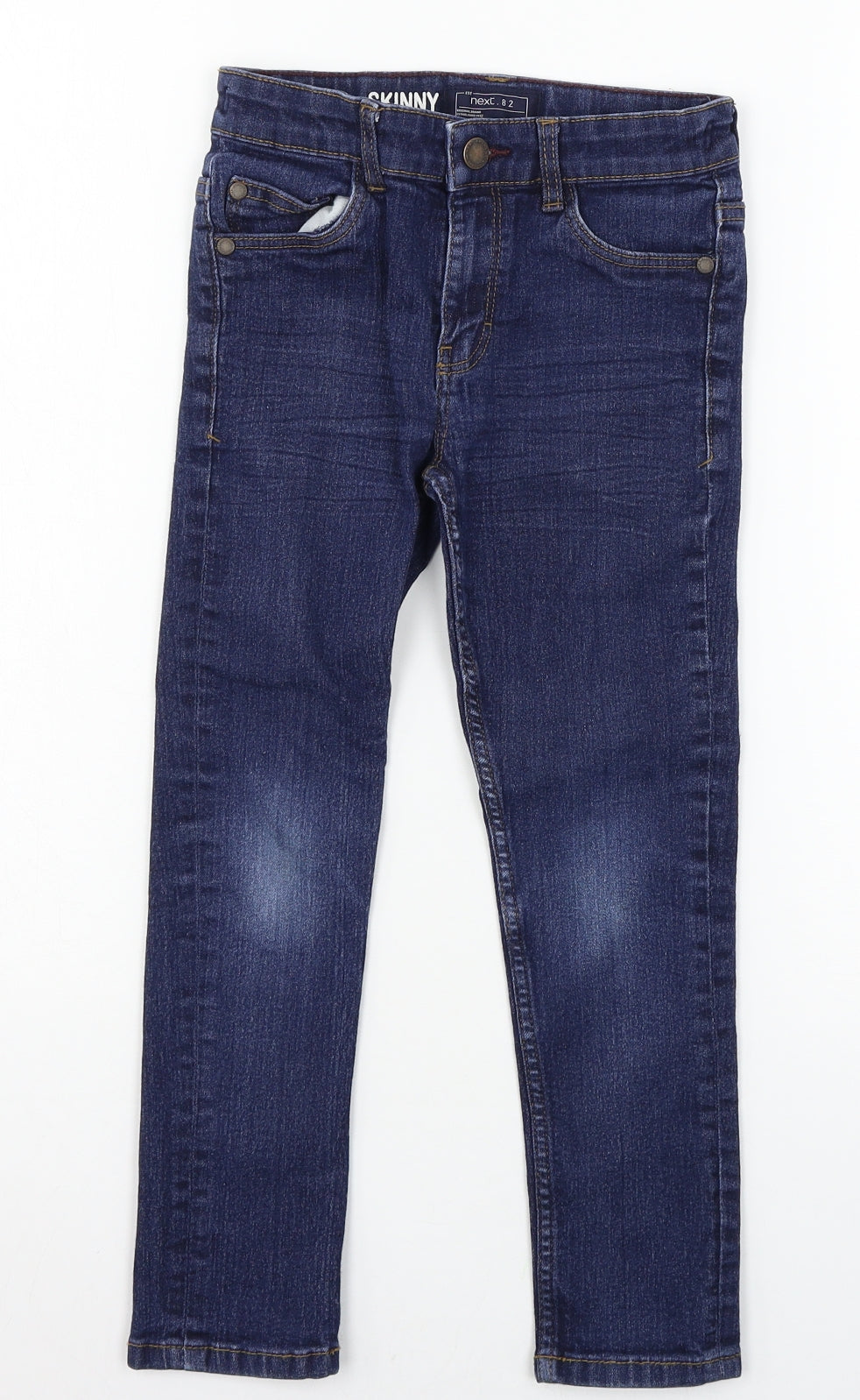 NEXT Boys Blue  Denim Skinny Jeans Size 7 Years