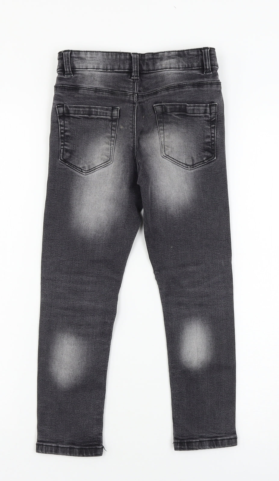 Urban Outlaws Boys Grey  Denim Skinny Jeans Size 6-7 Years