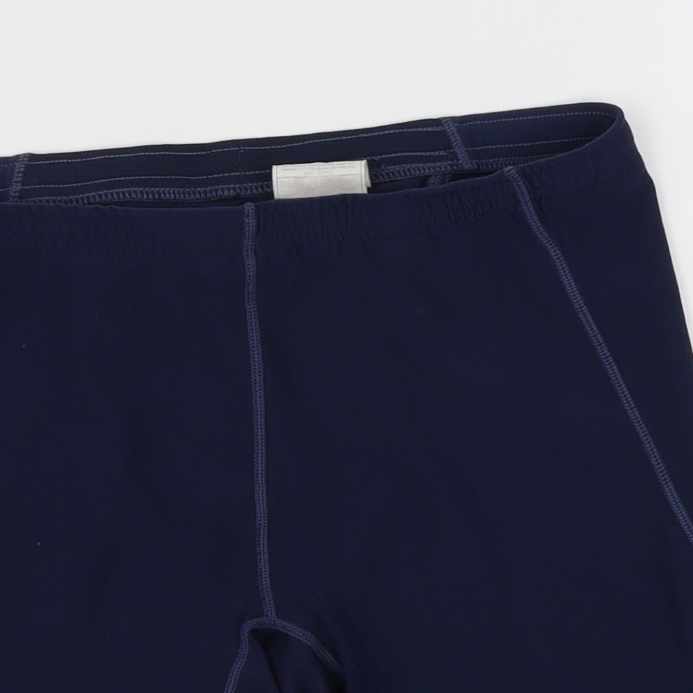Nike Womens Blue   Compression Shorts Size 30 in