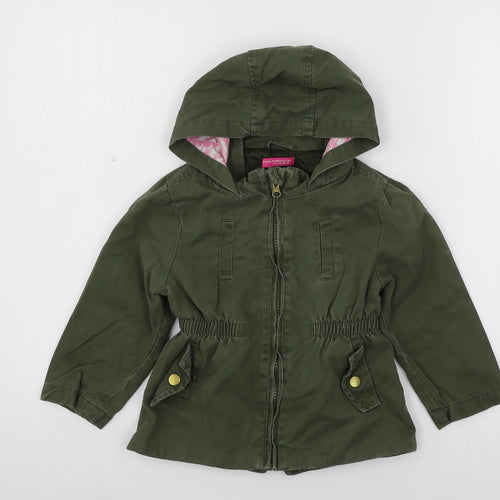 Young Dimension Girls Green   Jacket  Size 2-3 Years