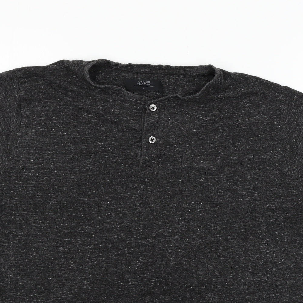 Matalan Mens Grey  Jersey  T-Shirt Size L