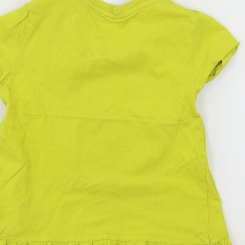 Lupilu Baby Yellow  Jersey Basic T-Shirt Size 18-24 Months  - Dinosaur