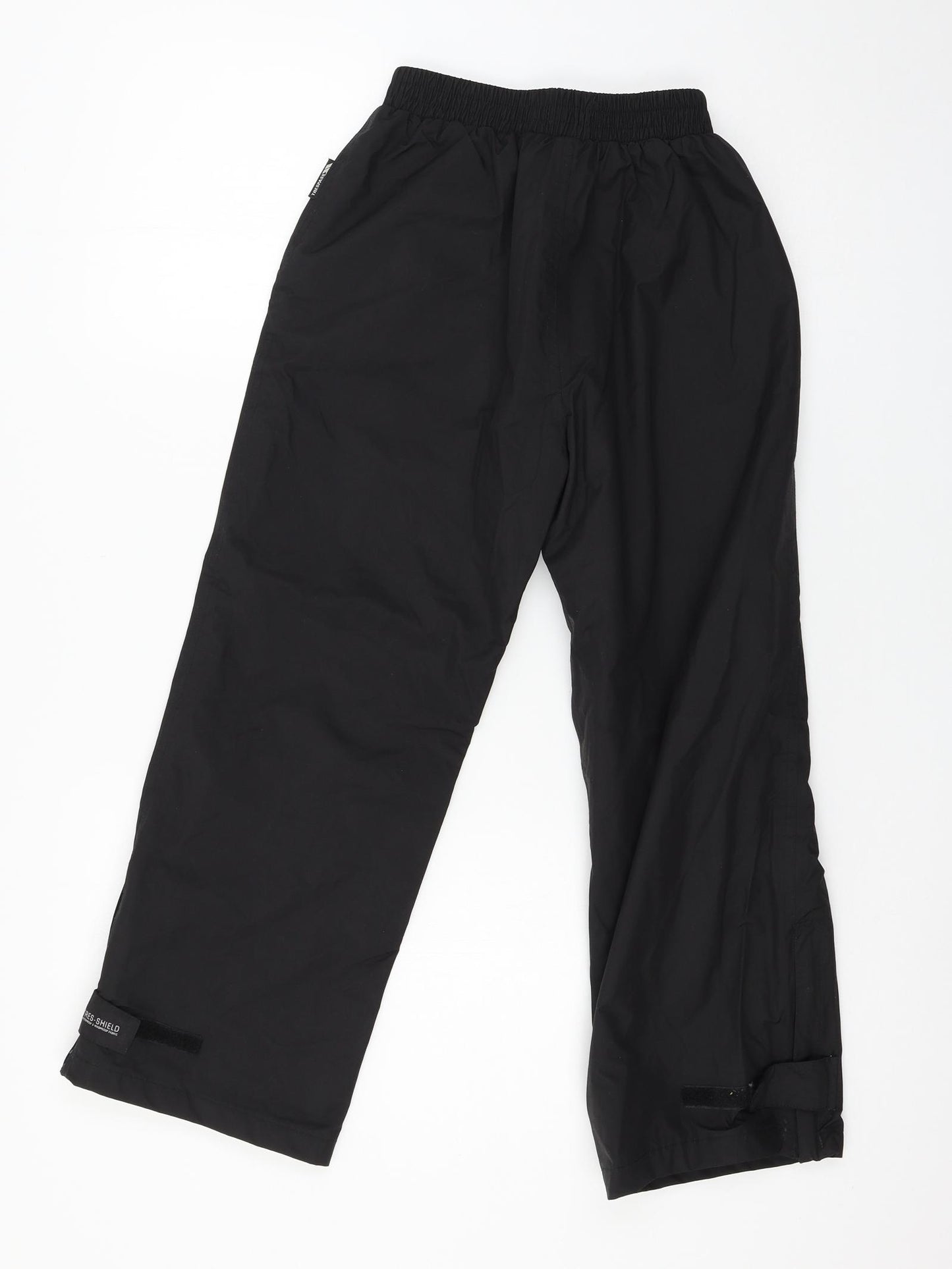 Trespass Boys Black   Capri Trousers Size 7-8 Years