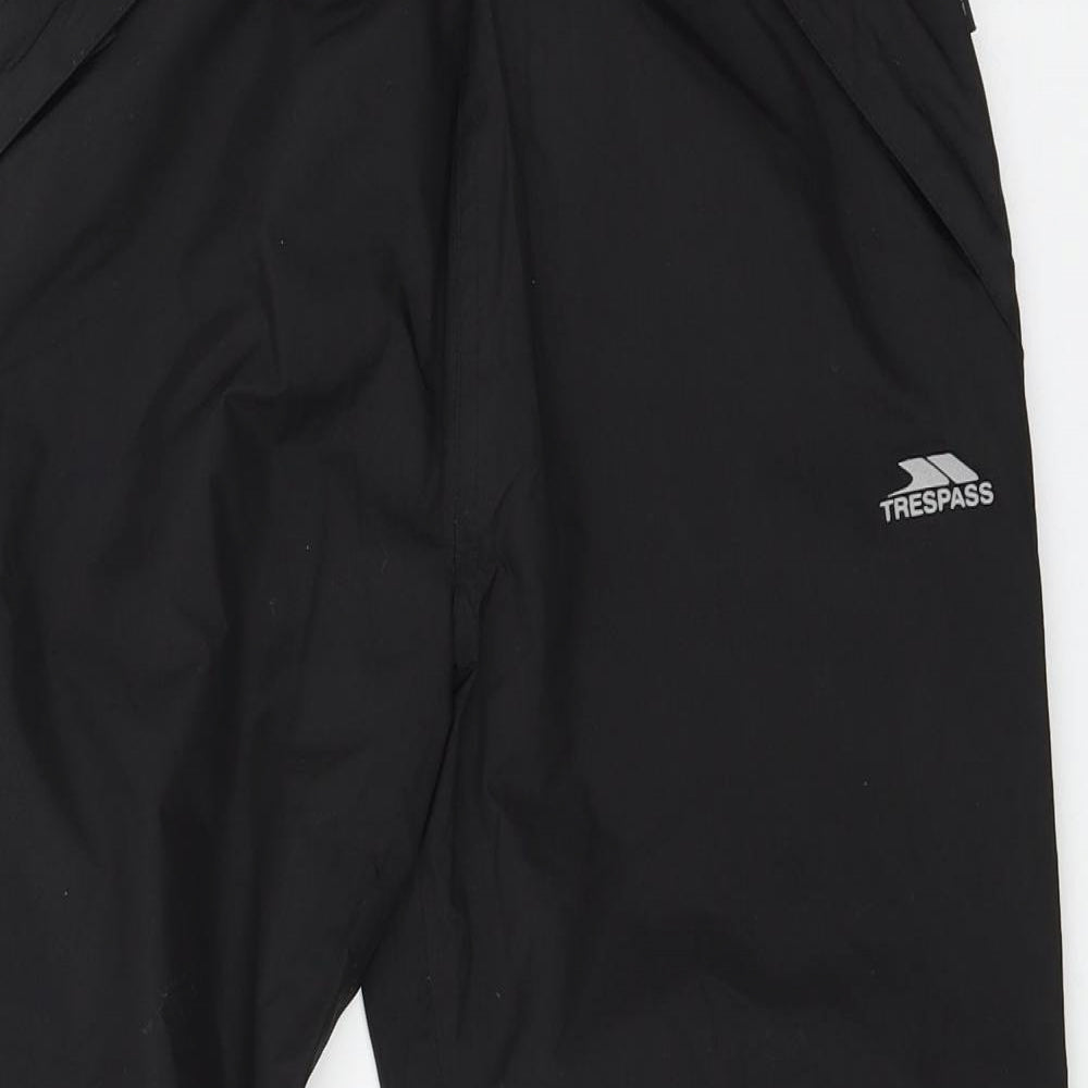 Trespass Boys Black   Capri Trousers Size 7-8 Years