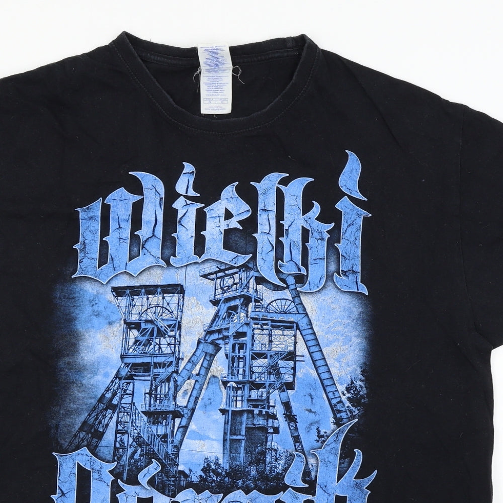 JHK Mens Blue  Jersey  T-Shirt Size L
