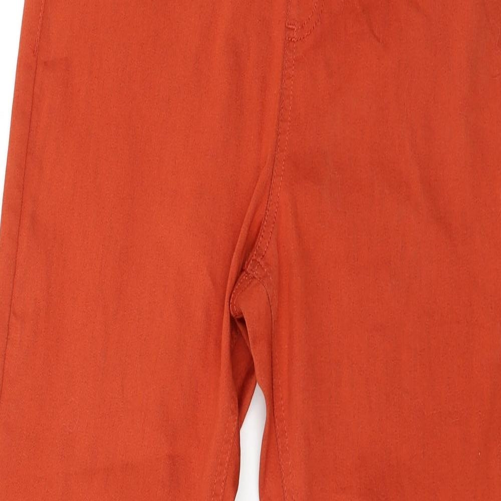 Marks and Spencer Womens Orange  Denim Jegging Jeans Size 12 L27 in