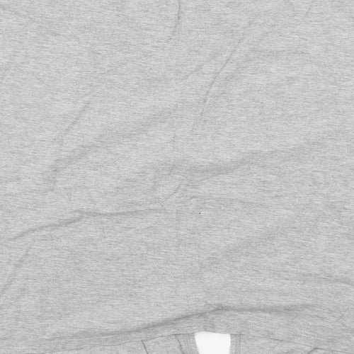 New Look Womens Grey  Jersey Basic T-Shirt Size 16