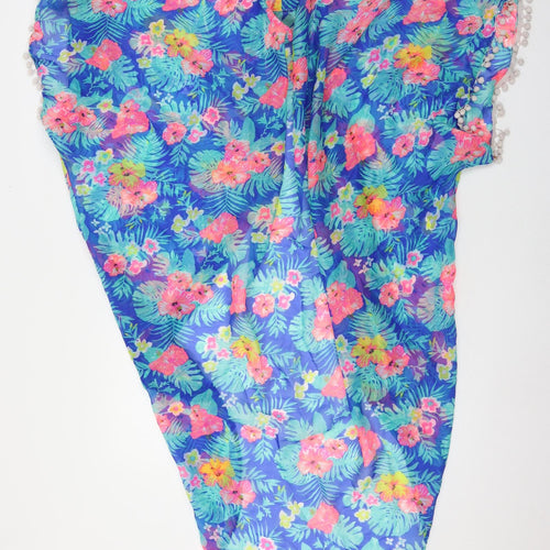 Atmosphere Womens Multicoloured Geometric Chiffon Jacket  Size L