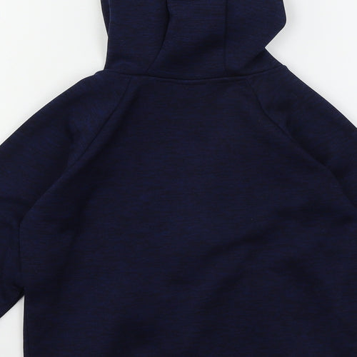 Urban Rascals Boys Blue  Jersey Full Zip Hoodie Size 5-6 Years