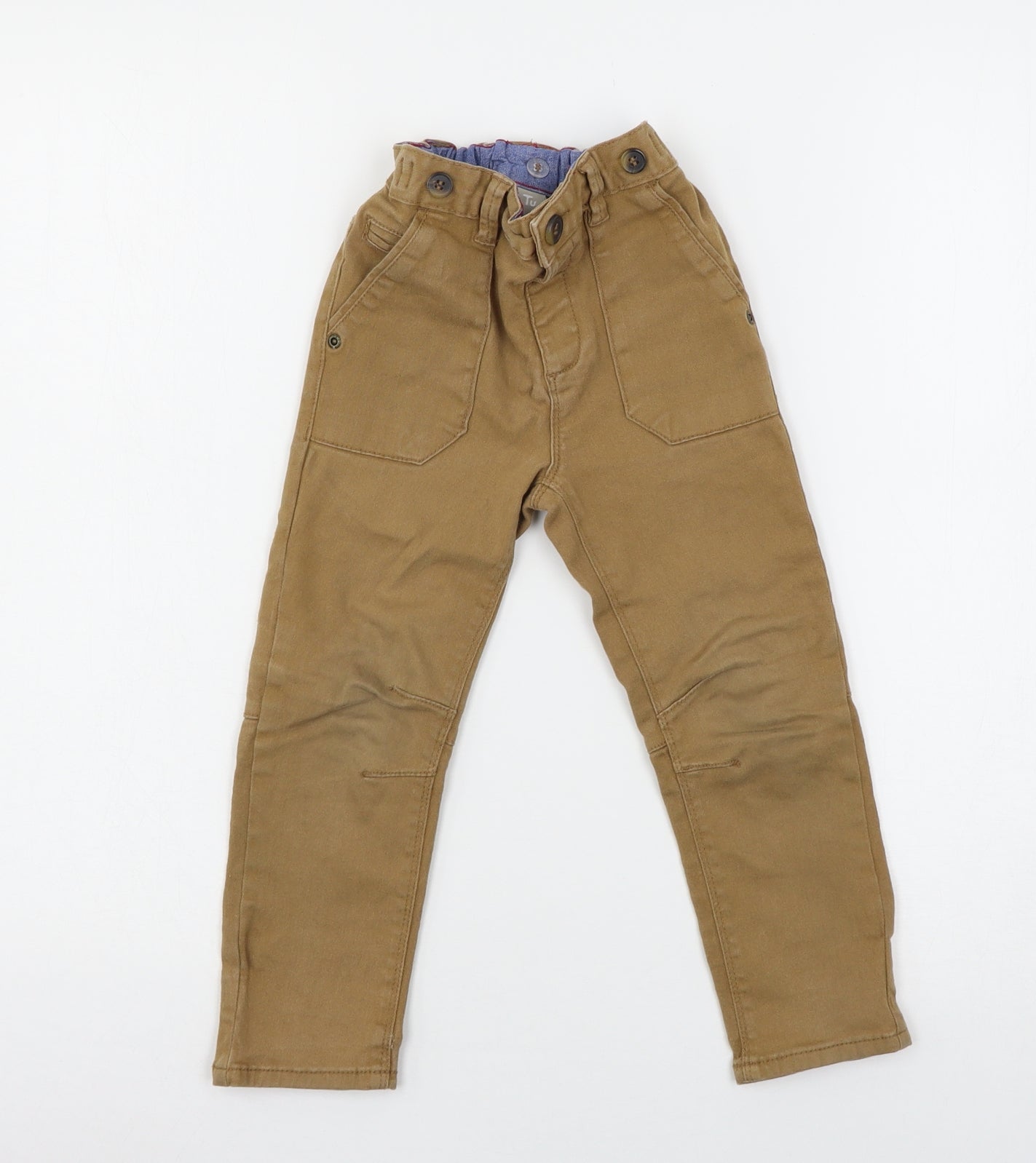 TU Boys Brown   Dress Pants Trousers Size 3-4 Years