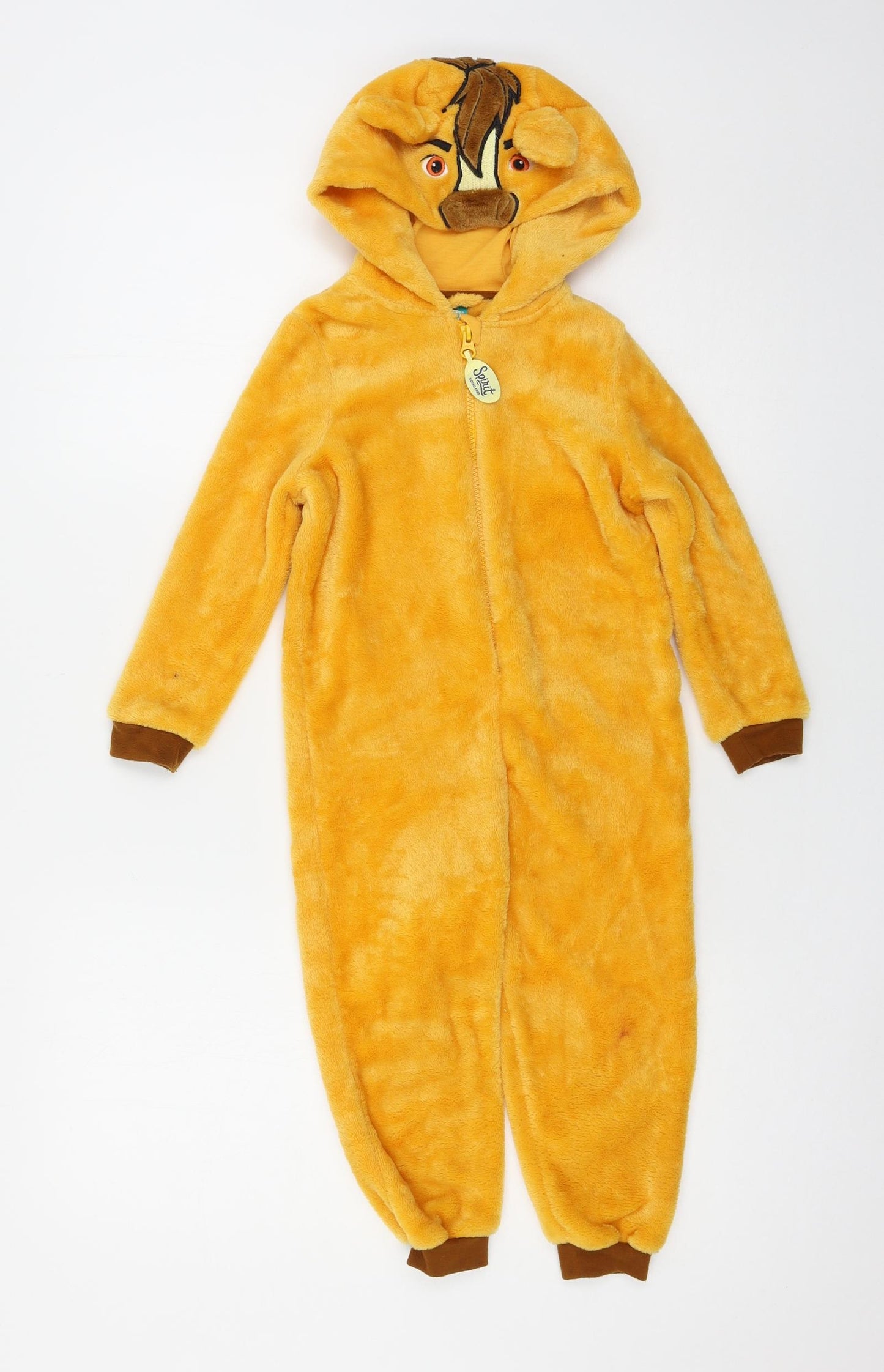 Character.com Boys Orange Geometric Microfibre  One Piece Size 3-4 Years  - Spirit