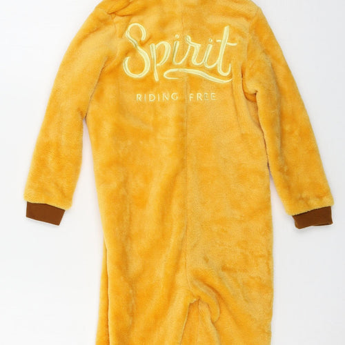 Character.com Boys Orange Geometric Microfibre  One Piece Size 3-4 Years  - Spirit
