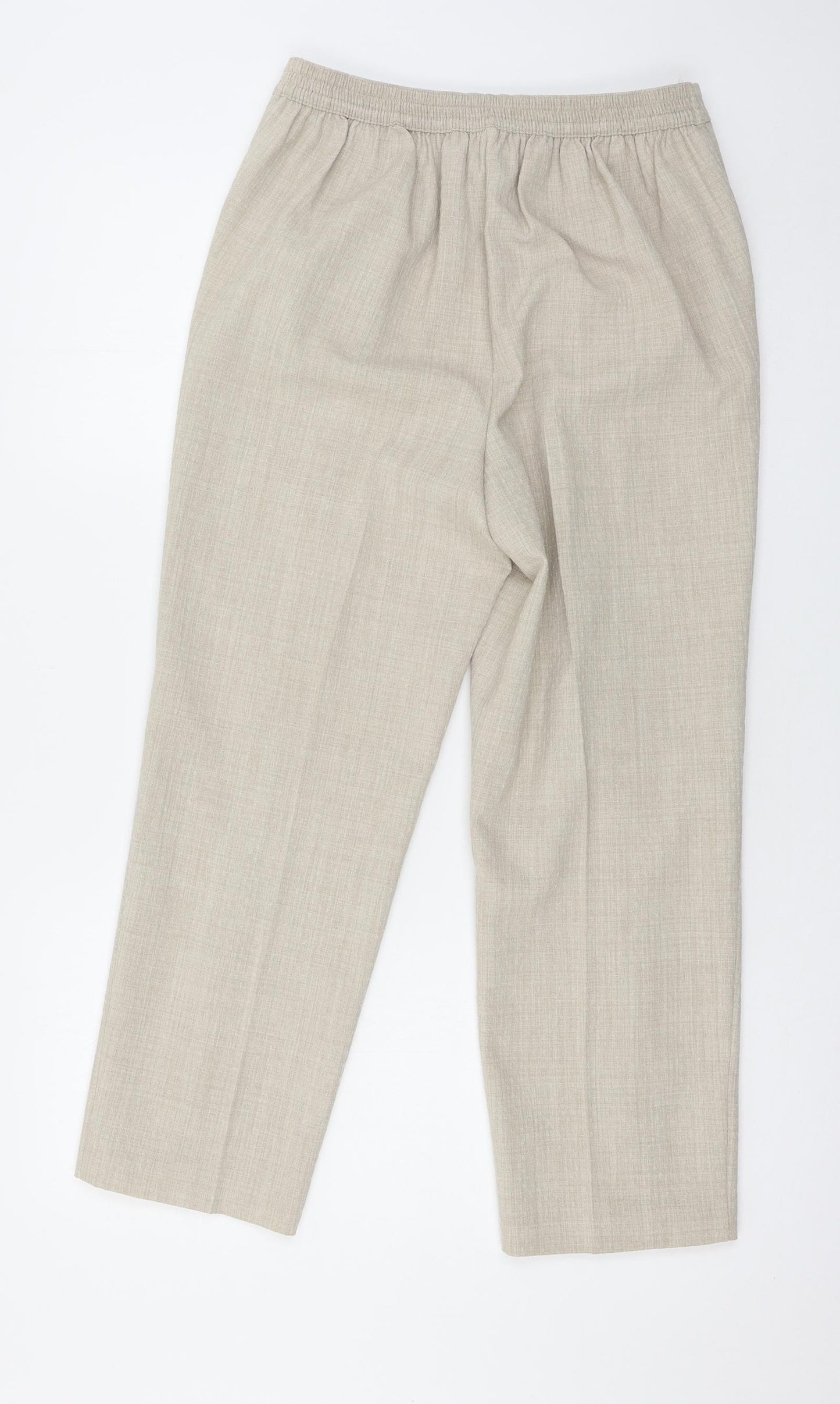 Honor Milburn Womens Ivory   Trousers  Size 10 L25 in