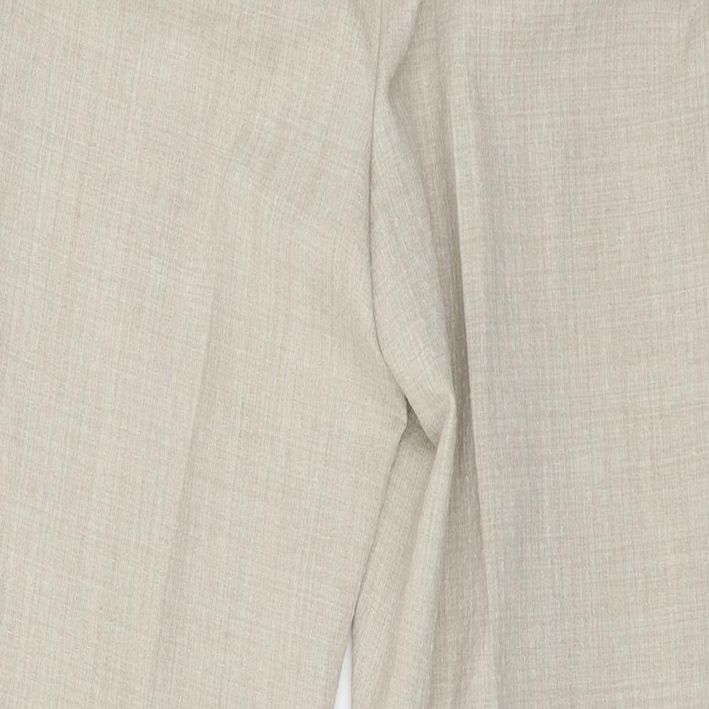 Honor Milburn Womens Ivory   Trousers  Size 10 L25 in