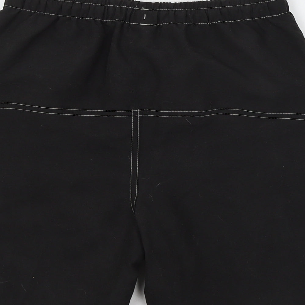 Oxylane Boys Black   Sweat Shorts Size 10 Years