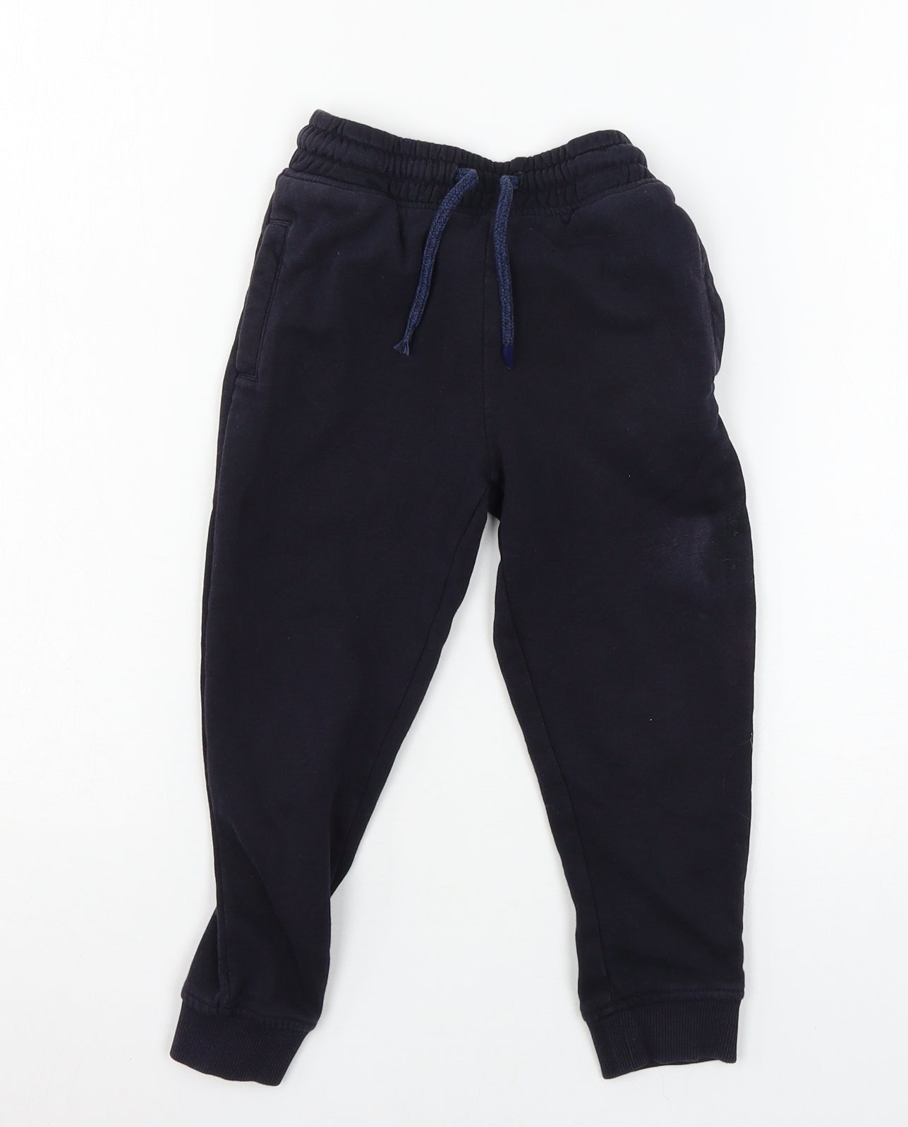 NEXT Boys Blue  Jersey Jogger Trousers Size 4 Years