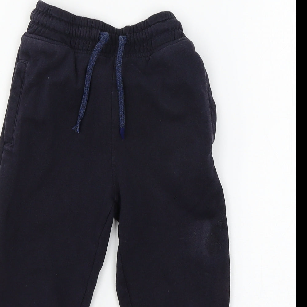 NEXT Boys Blue  Jersey Jogger Trousers Size 4 Years