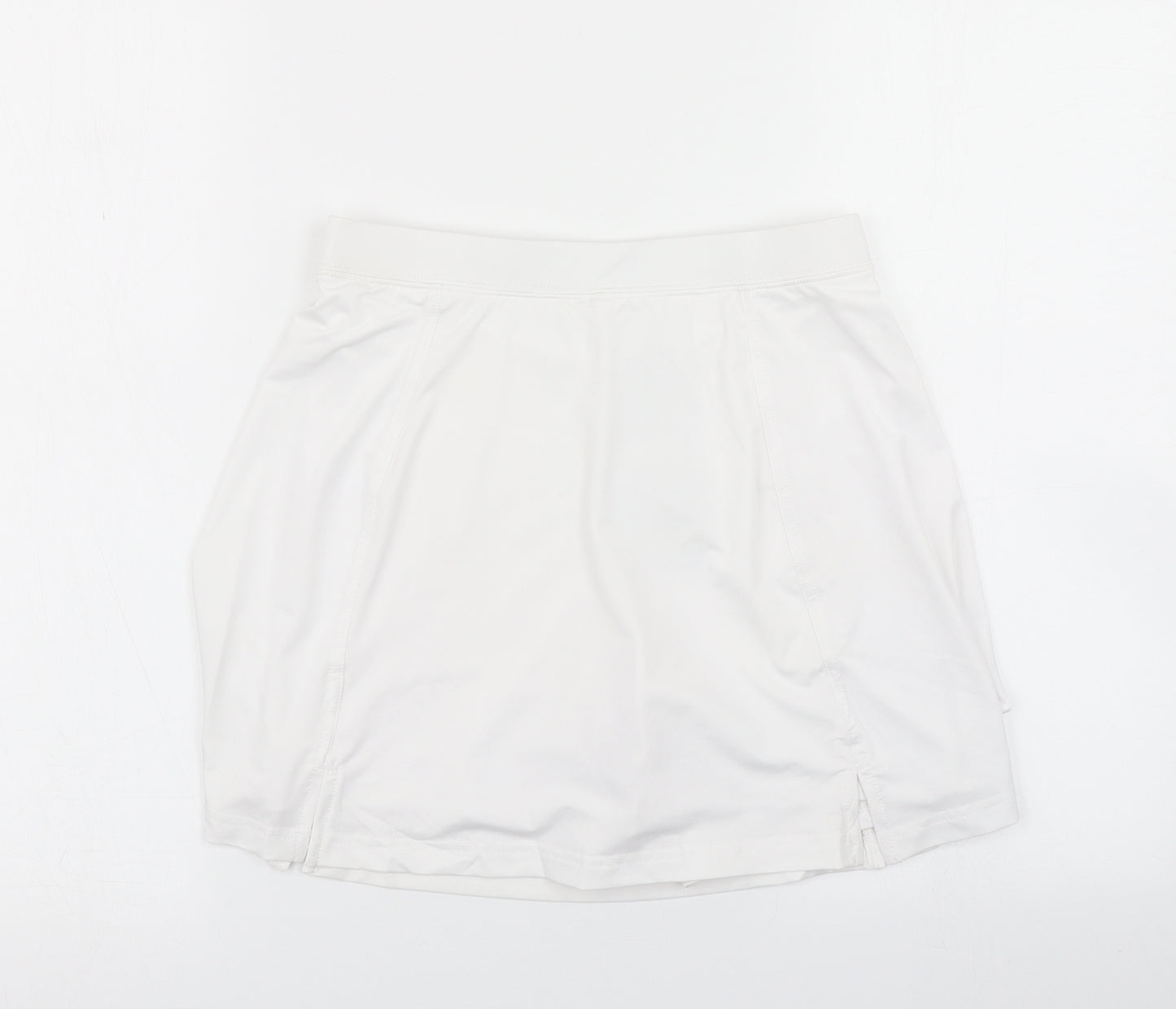 Rhino Skin Womens White   A-Line Skort Size S