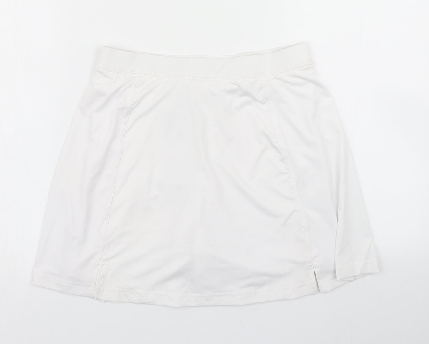 Rhino Skin Womens White   A-Line Skort Size S