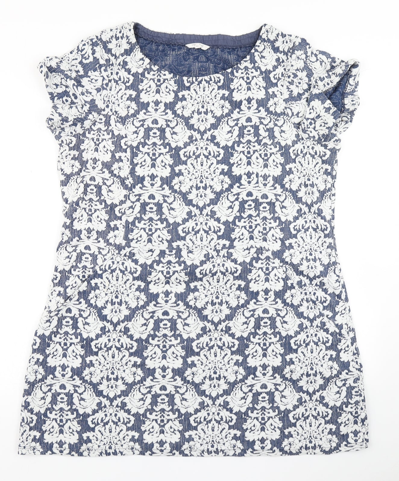 White Stuff Womens Blue Floral  A-Line  Size 18