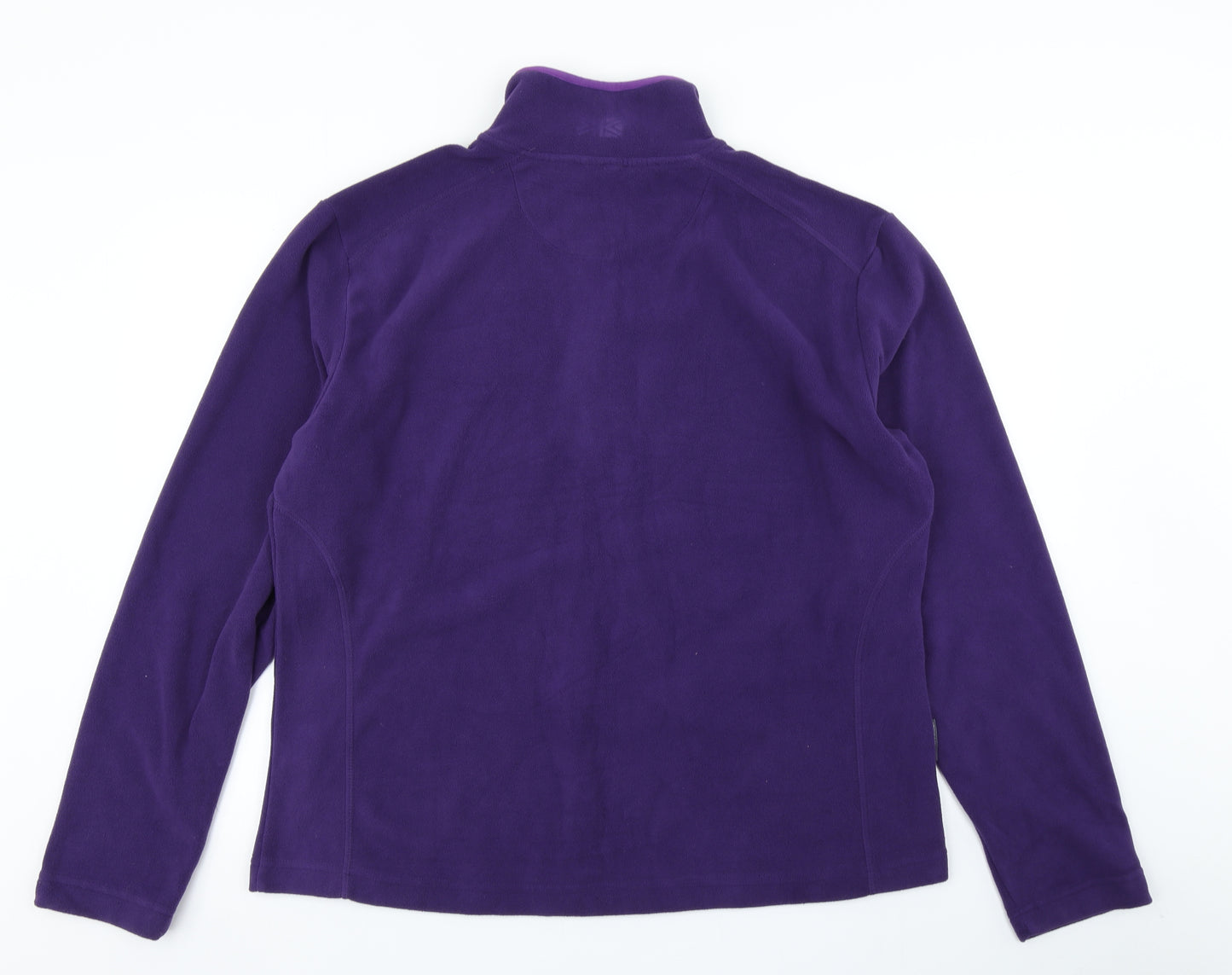 Karrimor Womens Purple  Fleece Pullover Sweatshirt Size 18