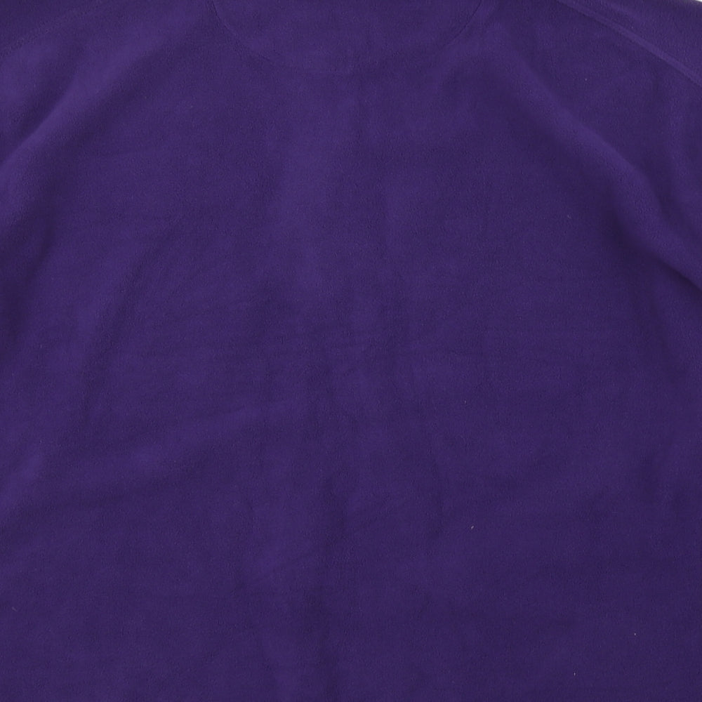 Karrimor Womens Purple  Fleece Pullover Sweatshirt Size 18