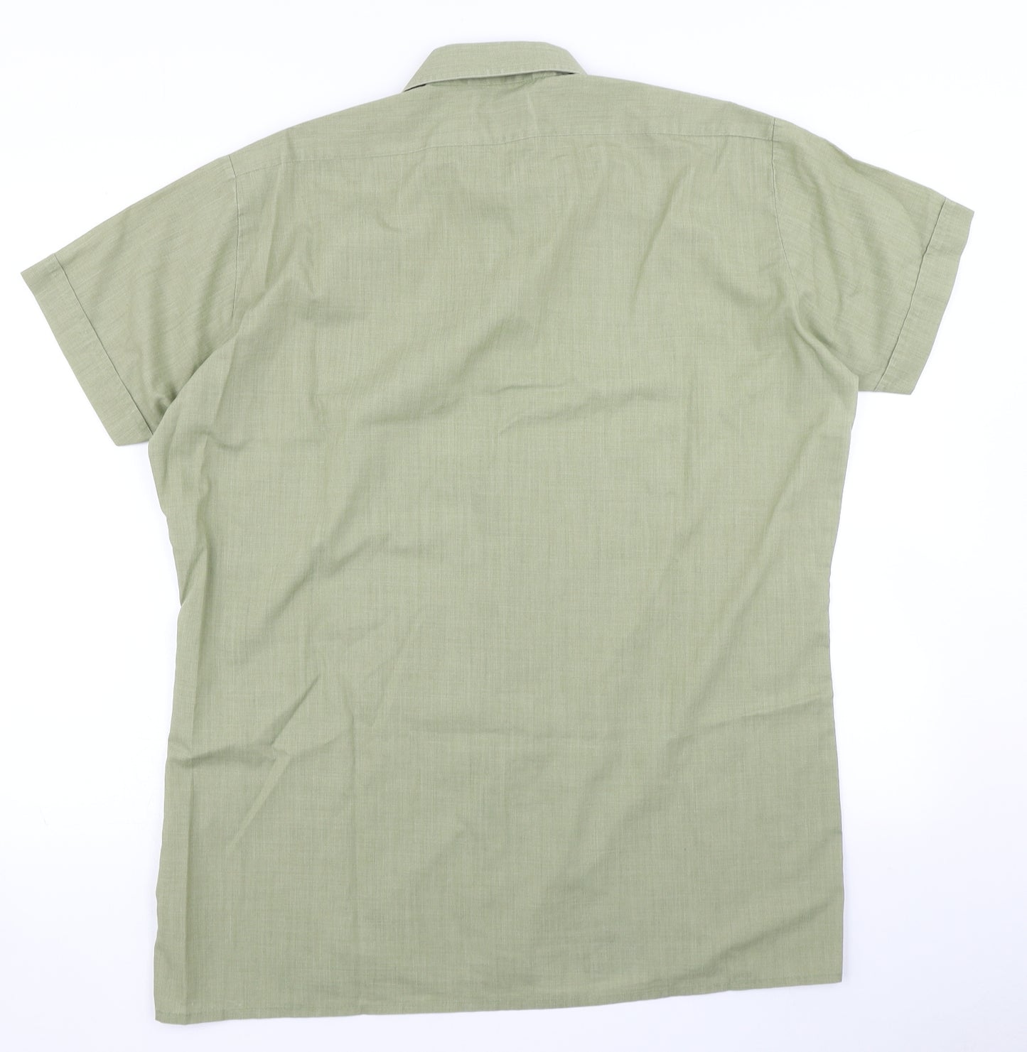 Preworn Mens Green    Button-Up Size 16