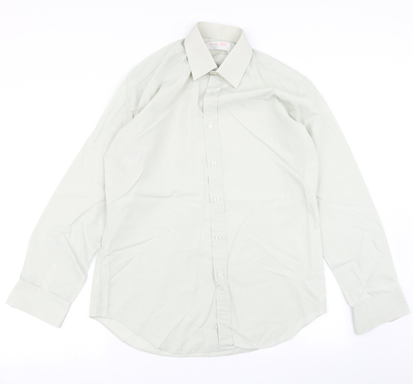 St Michael Mens Green    Button-Up Size 15