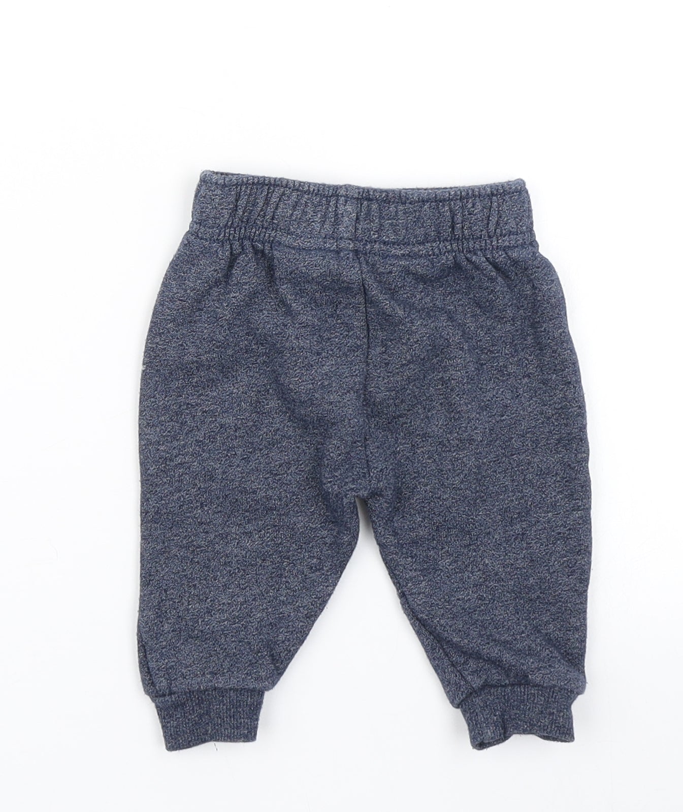 Mini Rebel Boys Blue   Jogger Trousers Size 3-6 Months