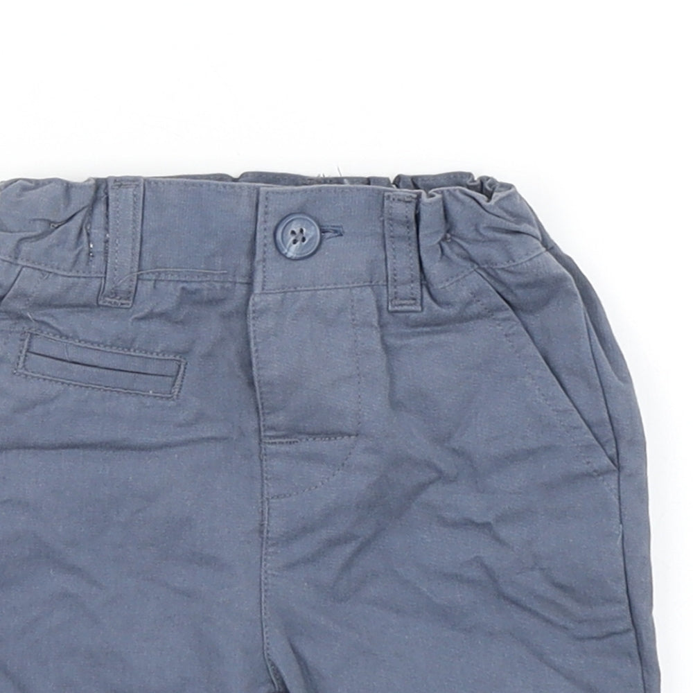 mamas & papas Boys Blue   Cropped Trousers Size 0-3 Months