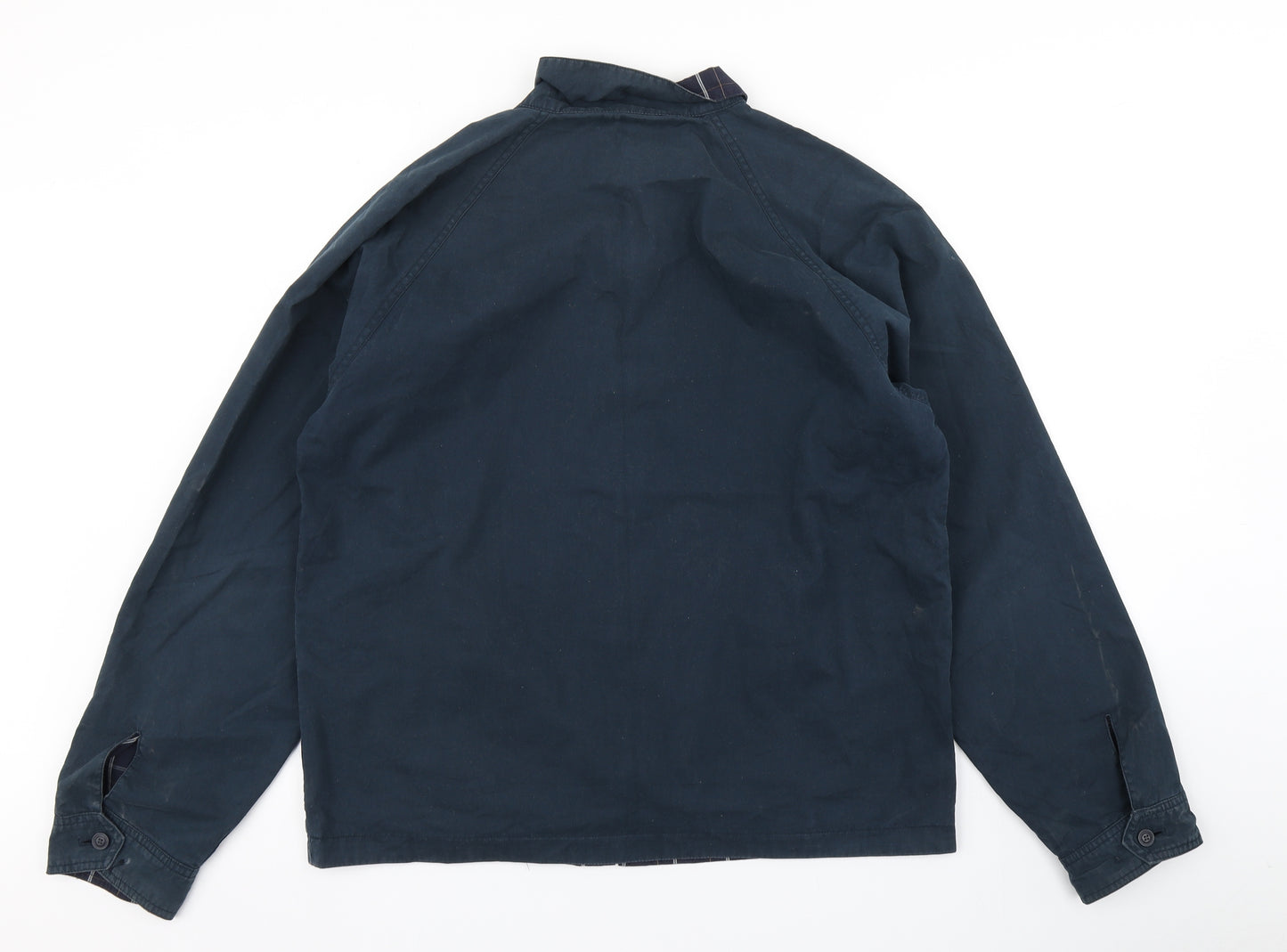 Ben Sherman Mens Blue   Bomber Jacket Jacket Size L