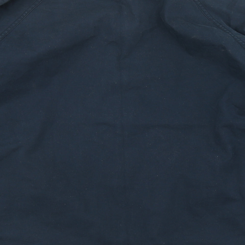 Ben Sherman Mens Blue   Bomber Jacket Jacket Size L