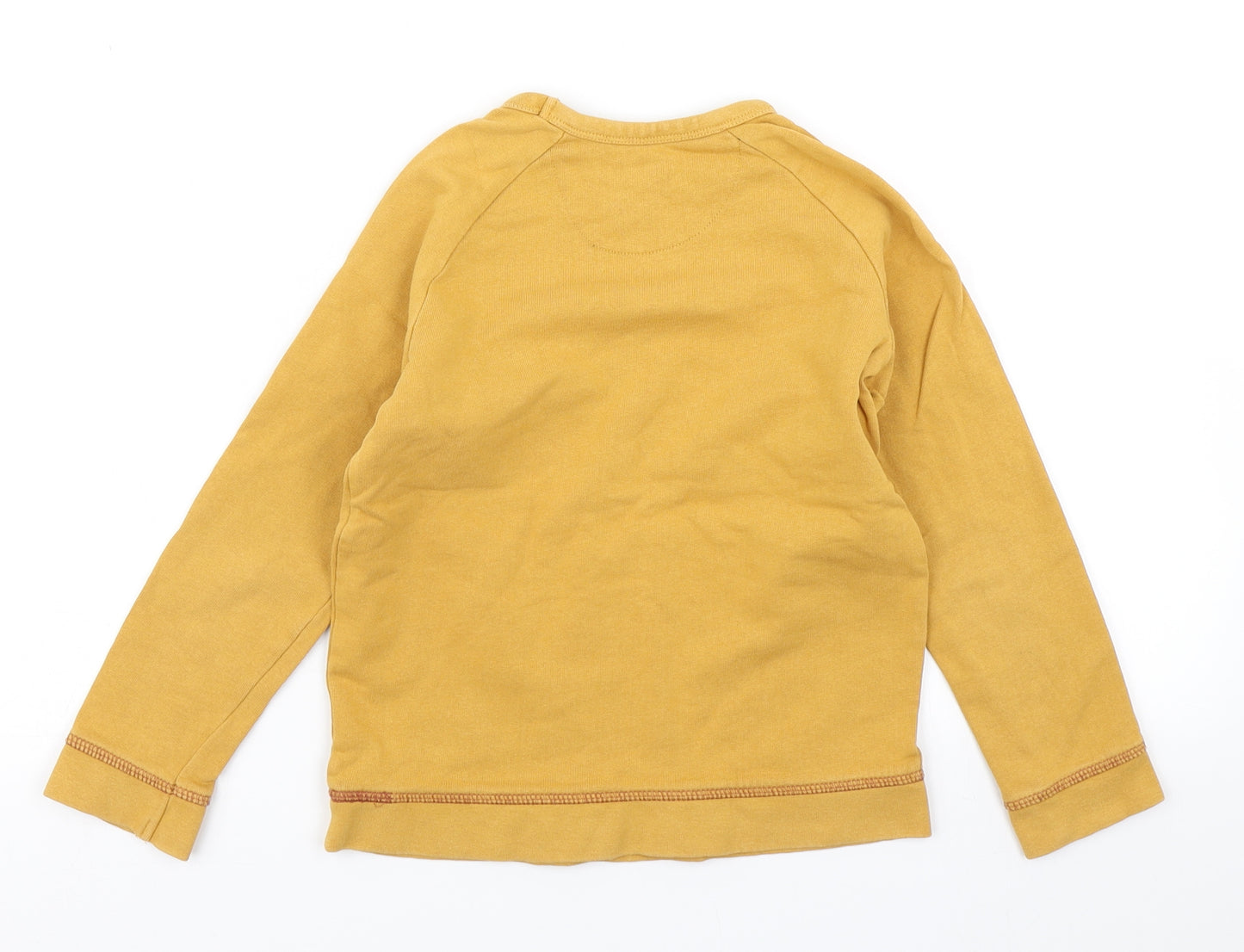 Nutmeg Boys Yellow   Pullover Sweatshirt Size 6-7 Years
