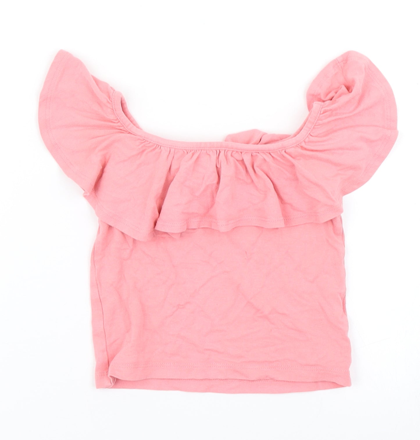 River Island Girls Pink   Basic T-Shirt Size 5-6 Years