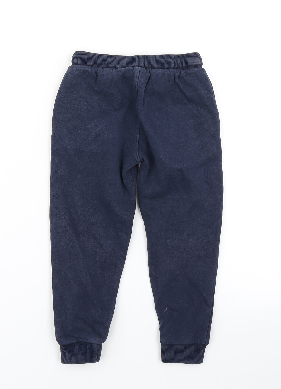 M&S Boys Blue   Jogger Trousers Size 3-4 Years