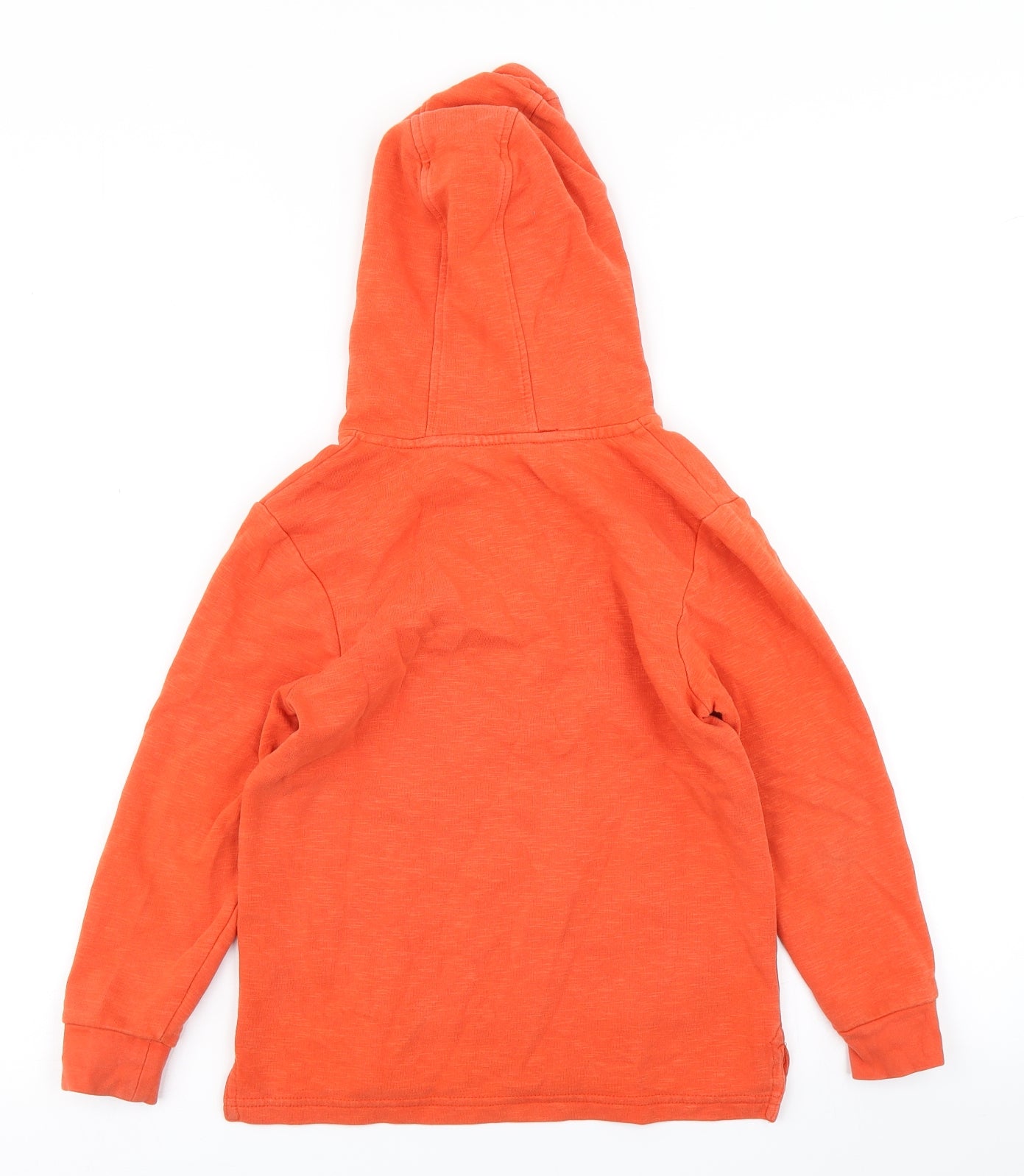 George Boys Orange   Pullover Hoodie Size 6-7 Years