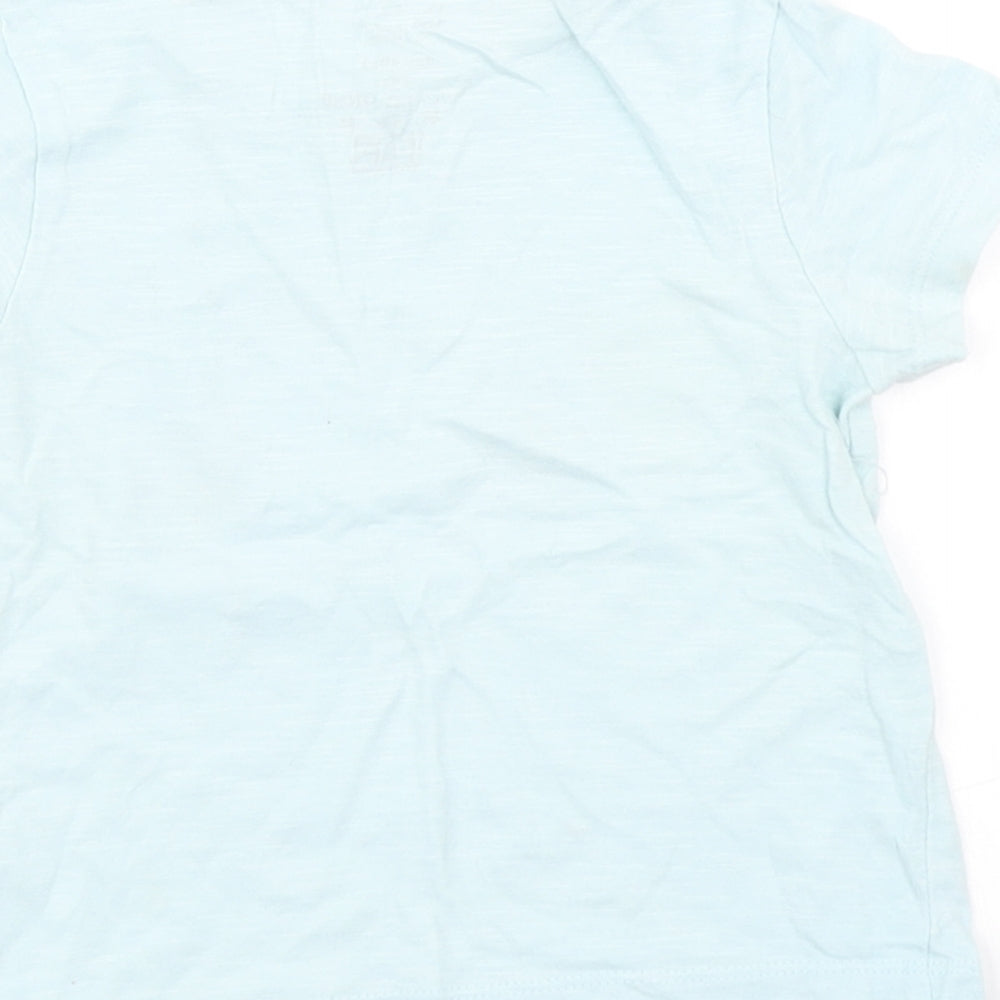 F&F Boys Blue   Basic T-Shirt Size 18-24 Months  - Monkey