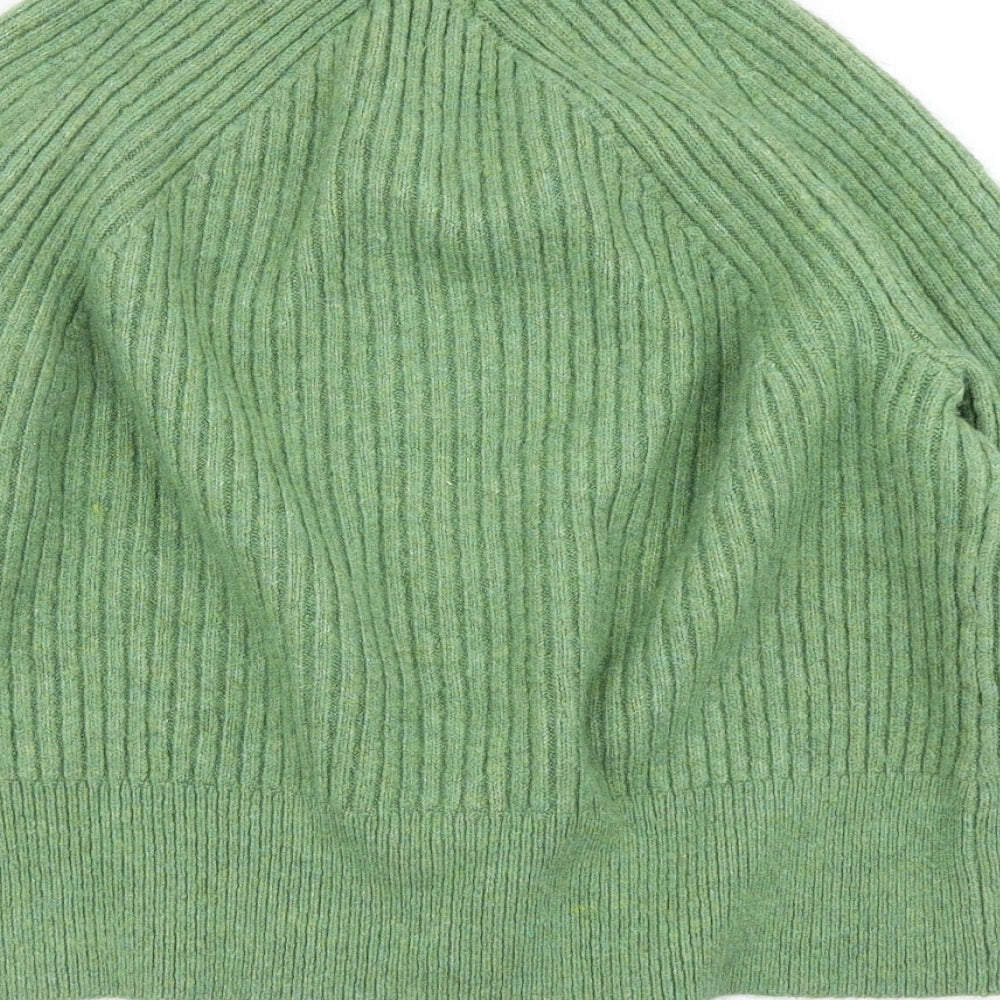 M&S Collection Womens Green  Knit Cardigan Jumper Size L