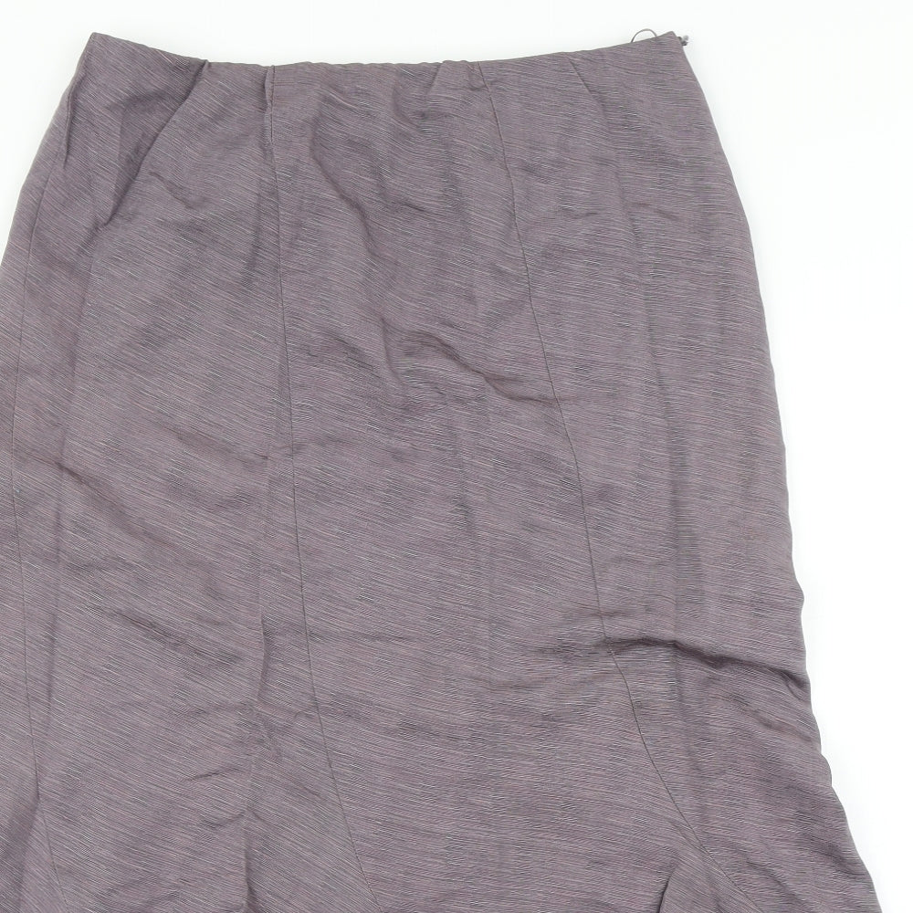 CC Womens Purple   A-Line Skirt Size 12