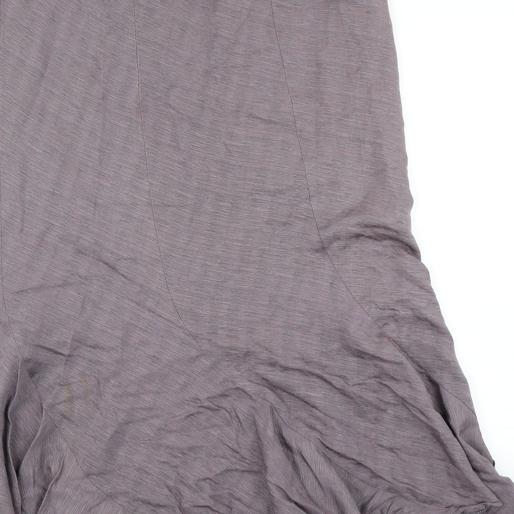 CC Womens Purple   A-Line Skirt Size 12