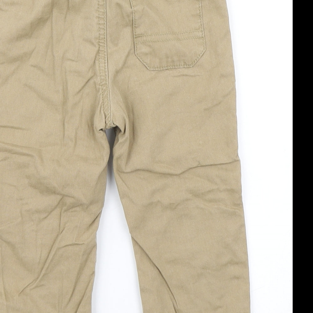 George Boys Brown   Cargo Trousers Size 18-24 Months  - JCB