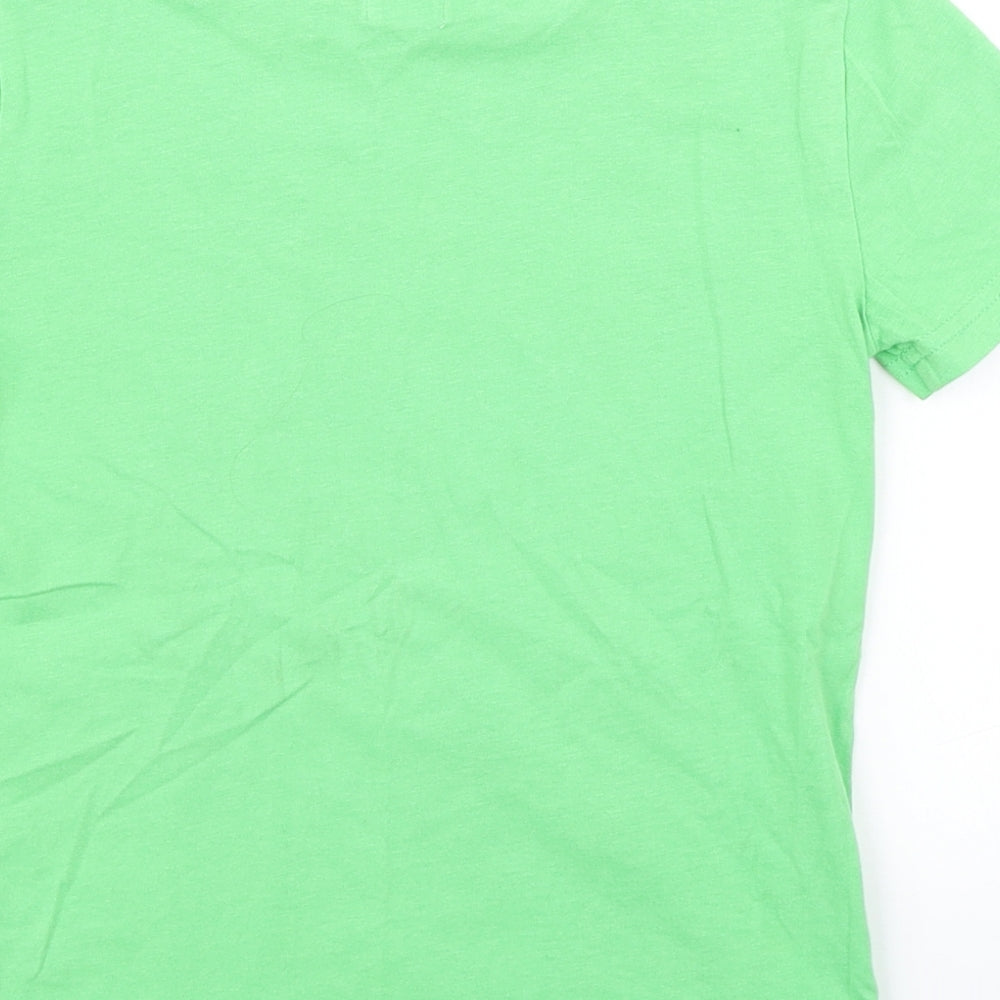F&F Boys Green   Basic T-Shirt Size 5-6 Years  - Comic Book