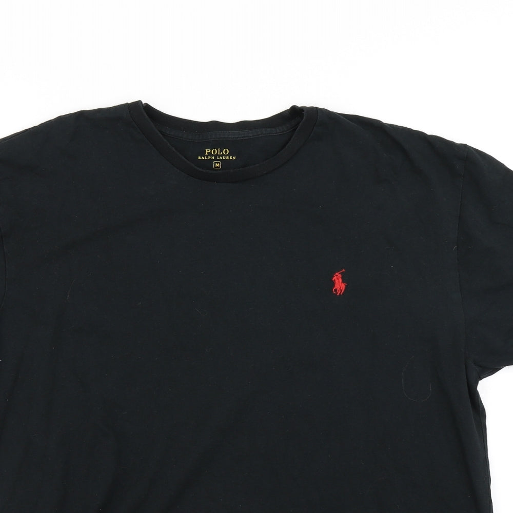 Polo Ralph Lauren Mens Black    T-Shirt Size M