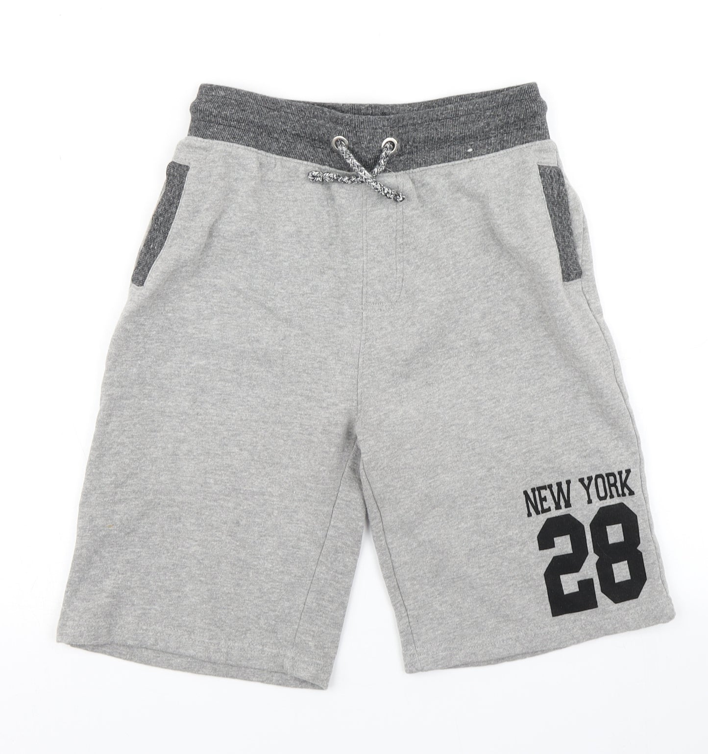 George Boys Grey   Sweat Shorts Size 11-12 Years