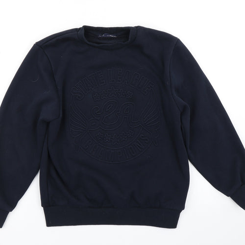 NEXT Boys Blue   Pullover Sweatshirt Size 9 Years