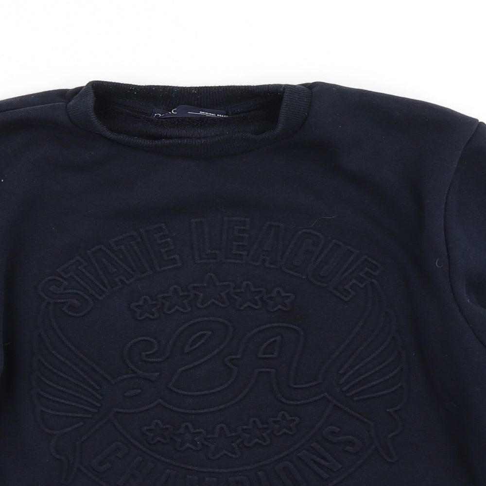 NEXT Boys Blue   Pullover Sweatshirt Size 9 Years