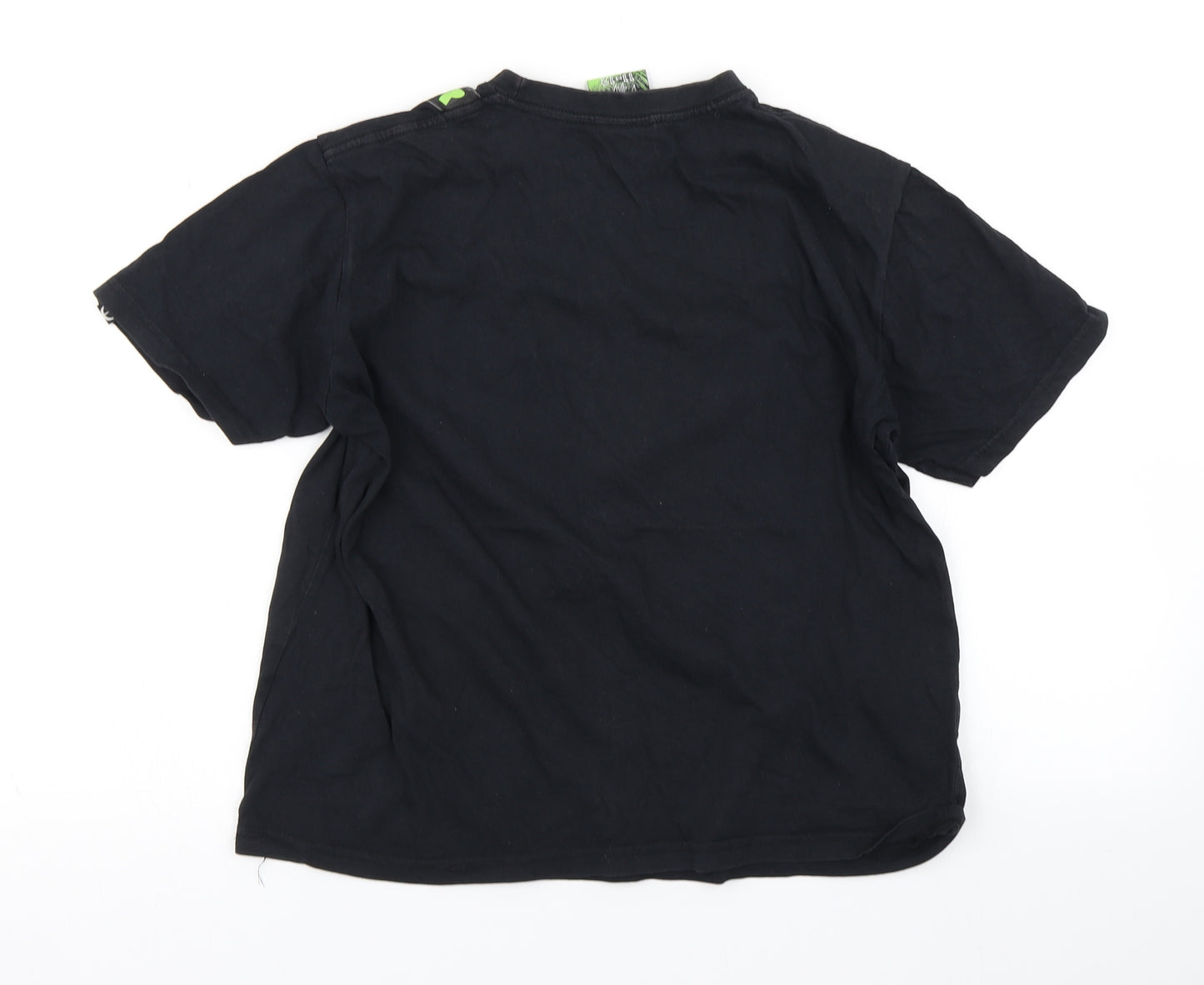 No Fear Boys Black   Basic T-Shirt Size 11-12 Years