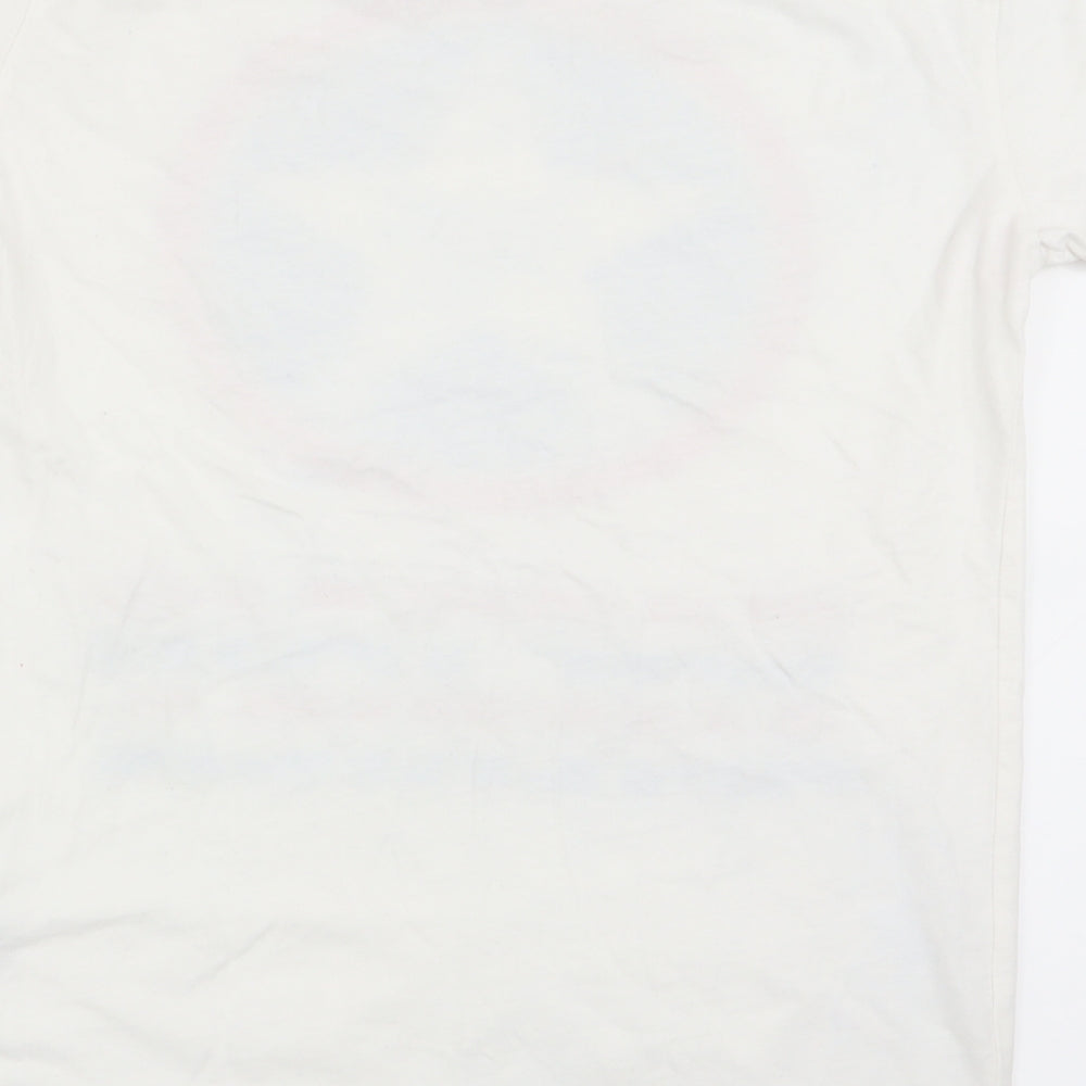 marvel  Mens White    T-Shirt Size S