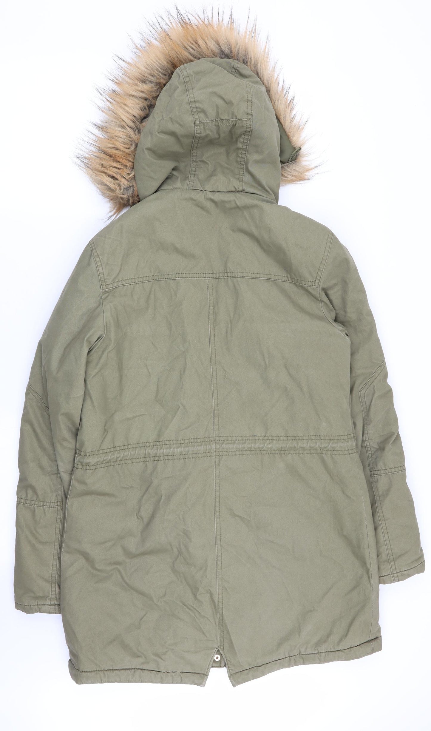 ESMARA Womens Green   Parka Coat Size 10