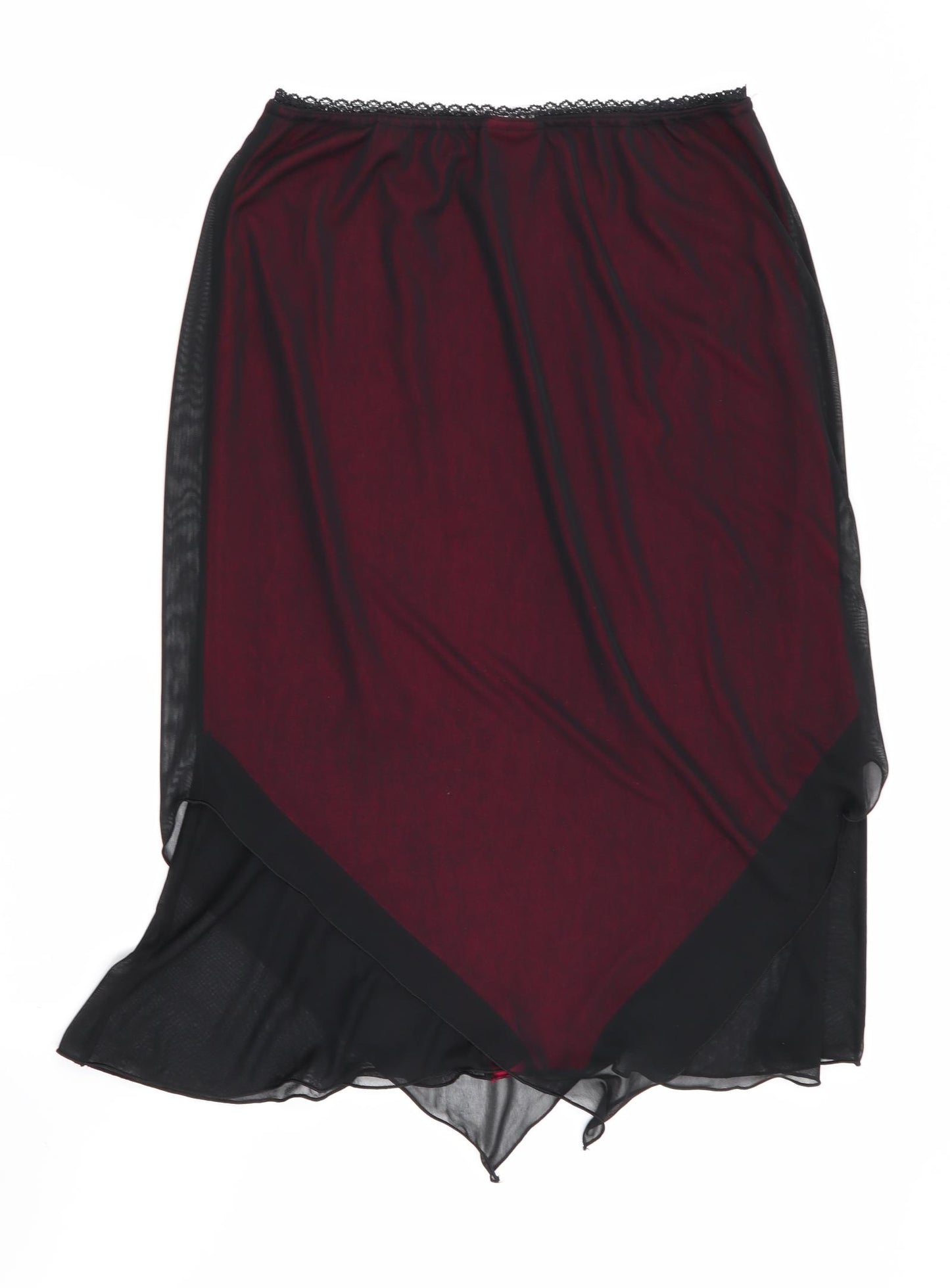 iceni Womens Multicoloured   Flare Skirt Size 12  - Stretch waistband